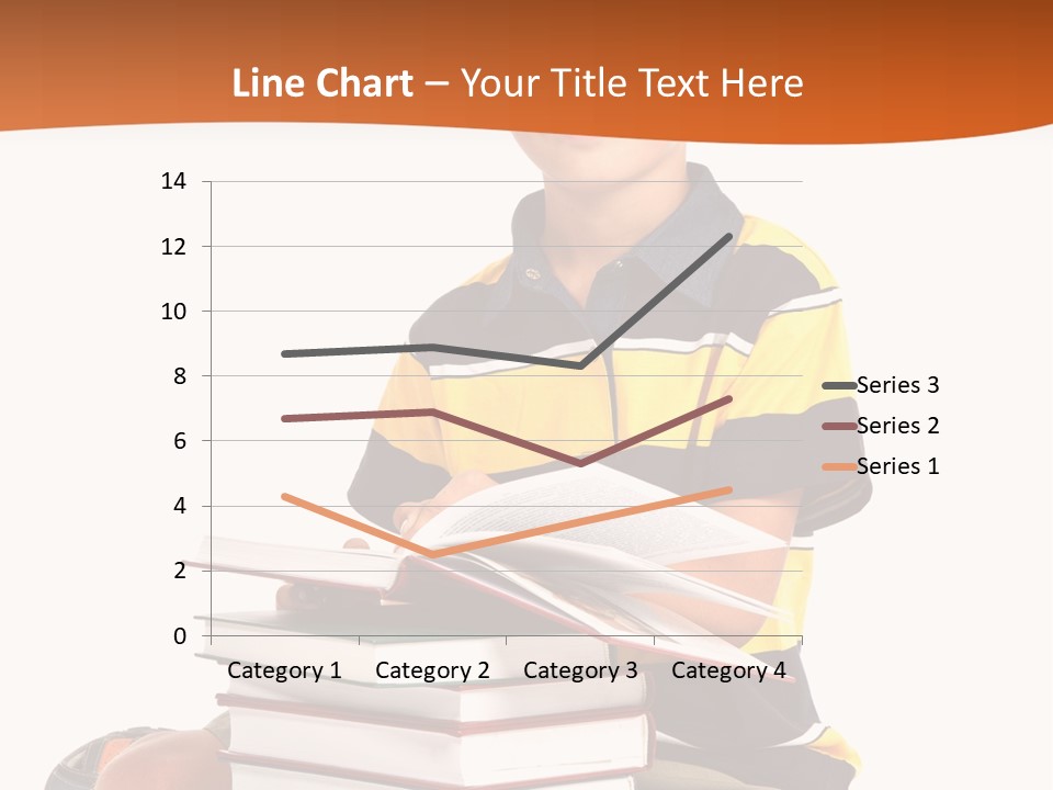 Big Schoolboy Cheerful PowerPoint Template