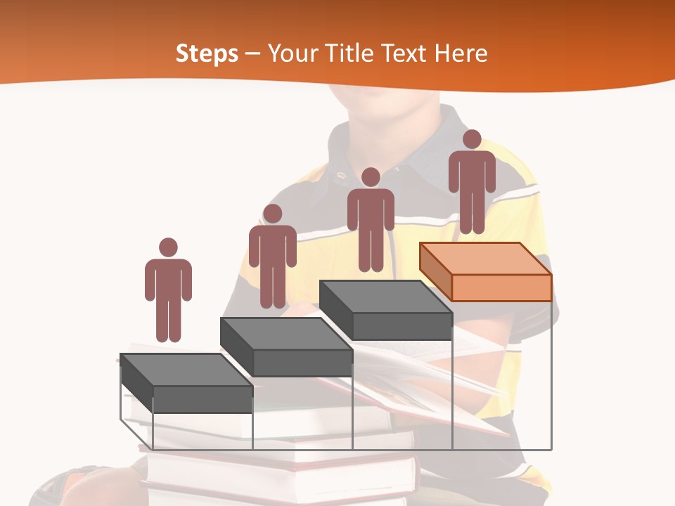 Big Schoolboy Cheerful PowerPoint Template