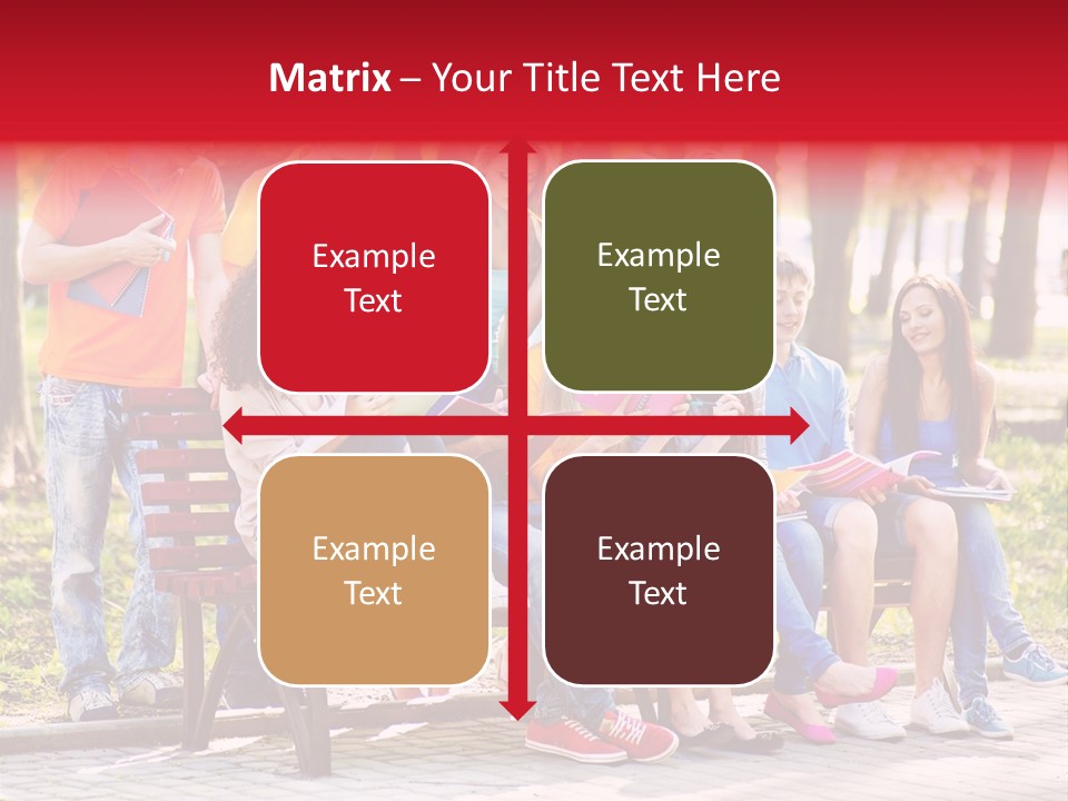 Book Teen Campus PowerPoint Template