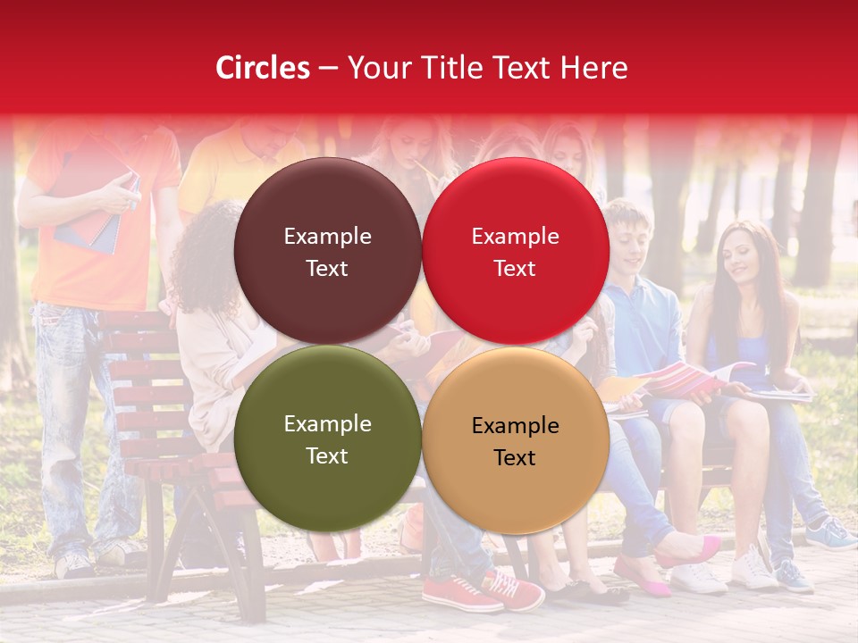 Book Teen Campus PowerPoint Template