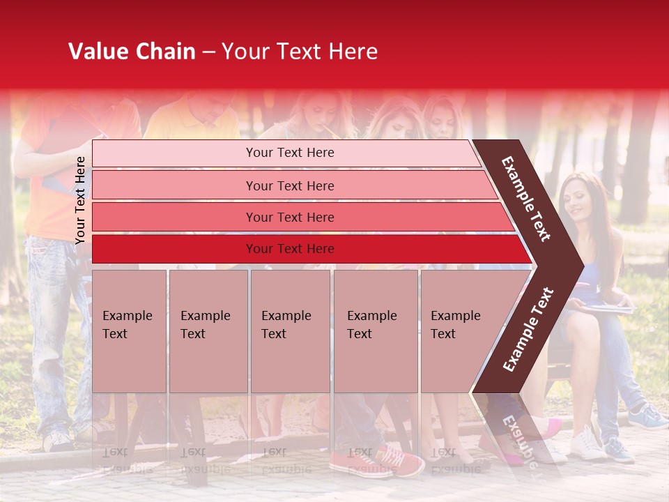 Book Teen Campus PowerPoint Template
