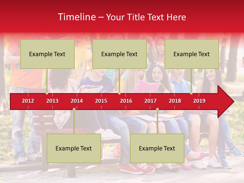 Book Teen Campus PowerPoint Template