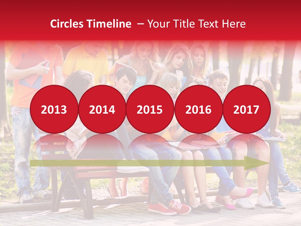 Book Teen Campus PowerPoint Template