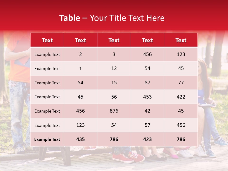 Book Teen Campus PowerPoint Template