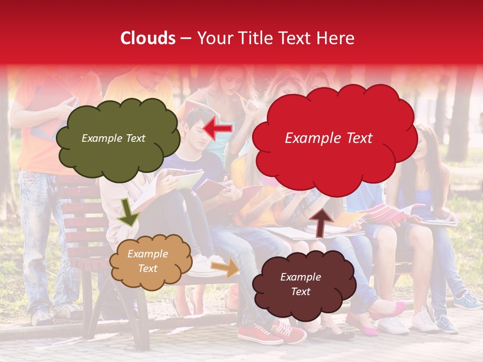 Book Teen Campus PowerPoint Template