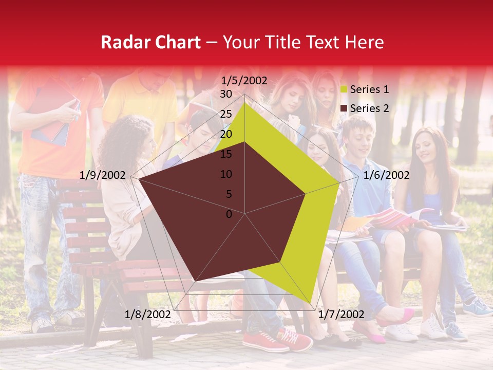 Book Teen Campus PowerPoint Template