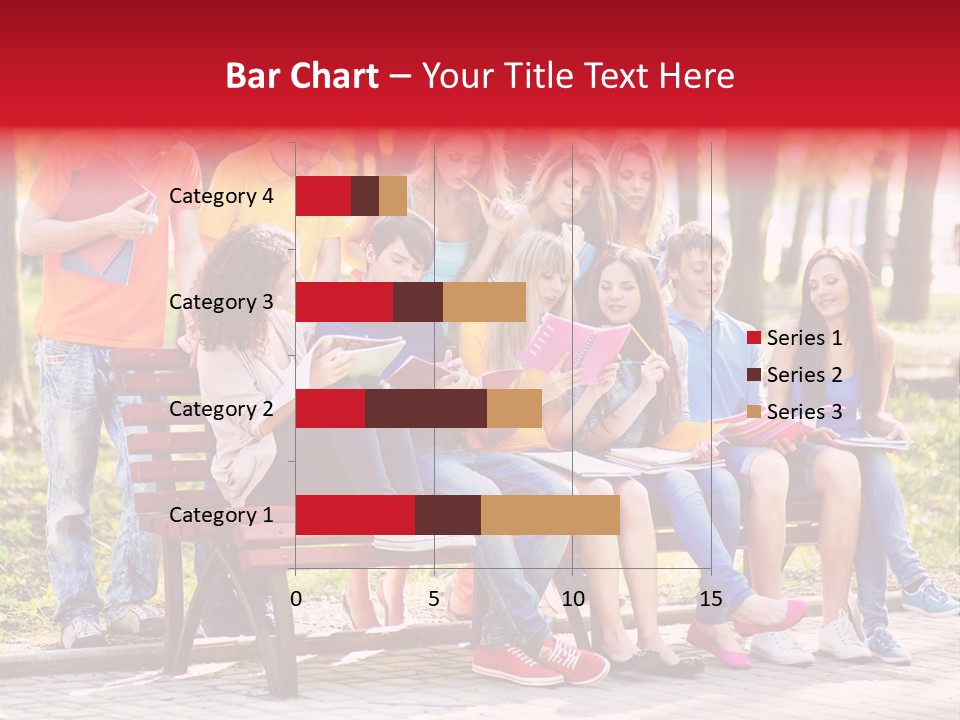 Book Teen Campus PowerPoint Template
