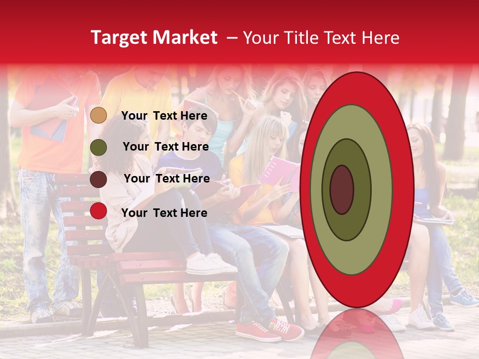 Book Teen Campus PowerPoint Template