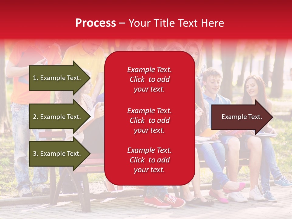 Book Teen Campus PowerPoint Template