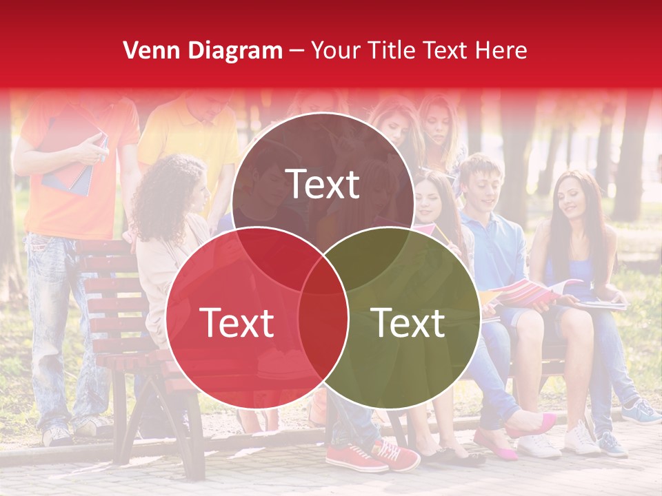 Book Teen Campus PowerPoint Template