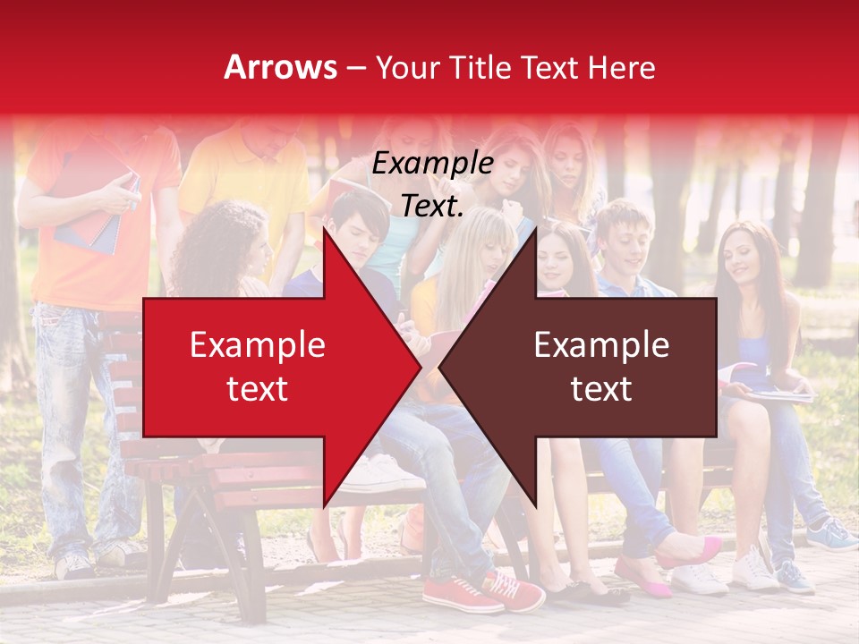 Book Teen Campus PowerPoint Template