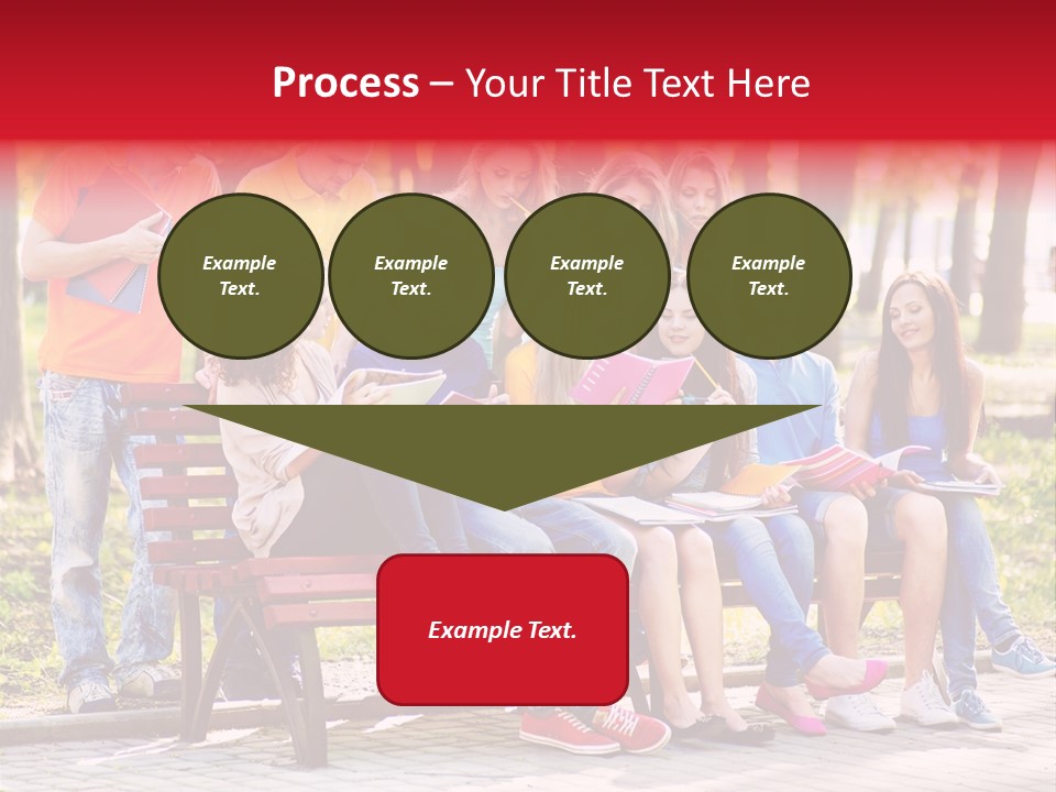 Book Teen Campus PowerPoint Template