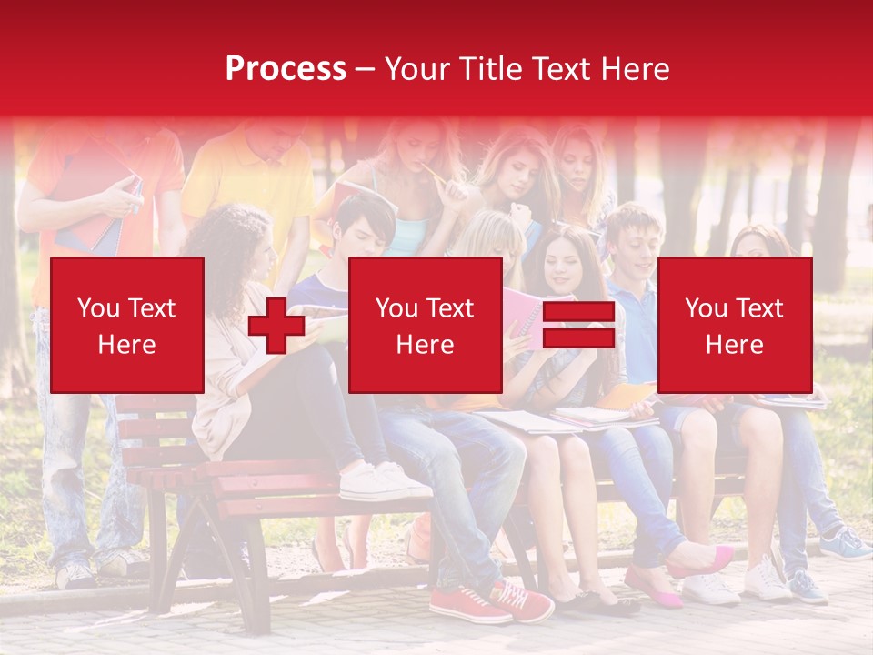 Book Teen Campus PowerPoint Template