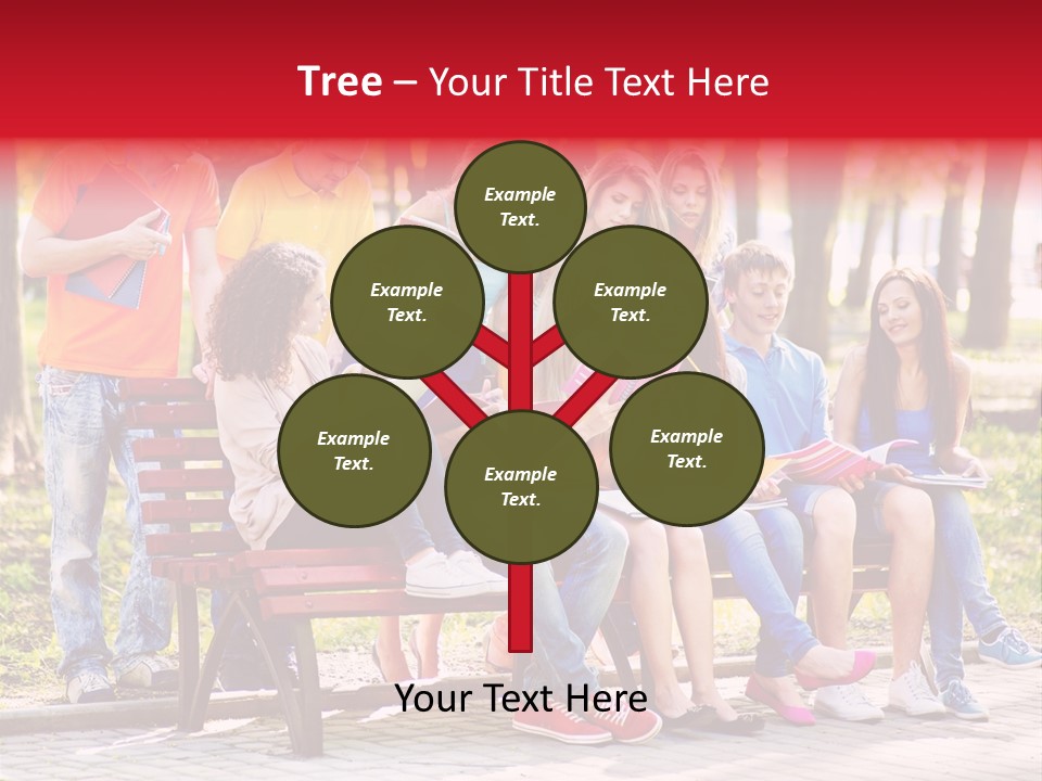 Book Teen Campus PowerPoint Template