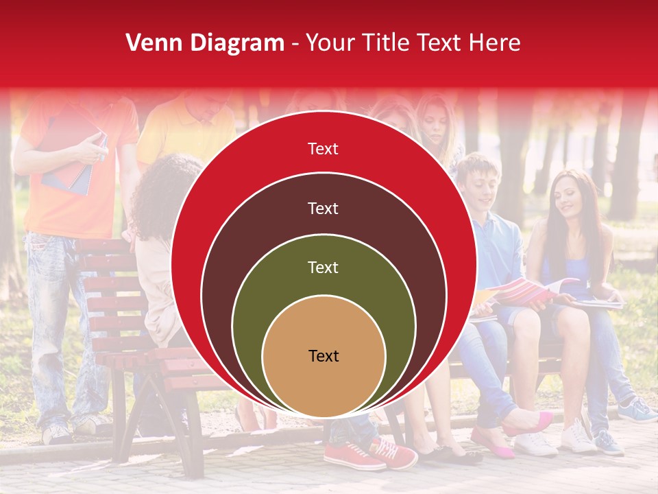 Book Teen Campus PowerPoint Template