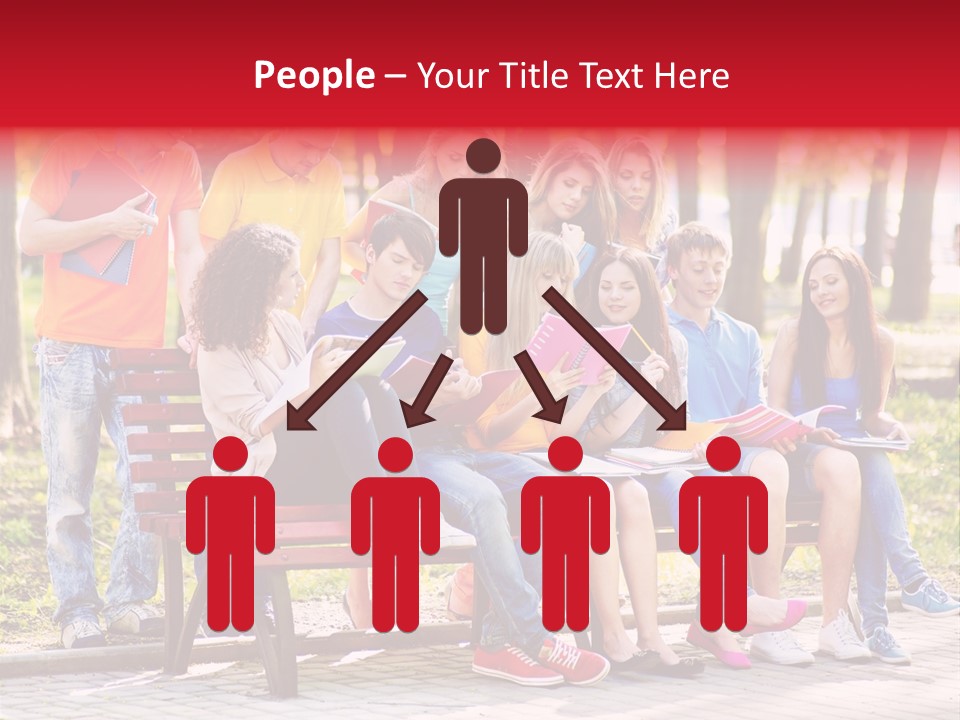 Book Teen Campus PowerPoint Template