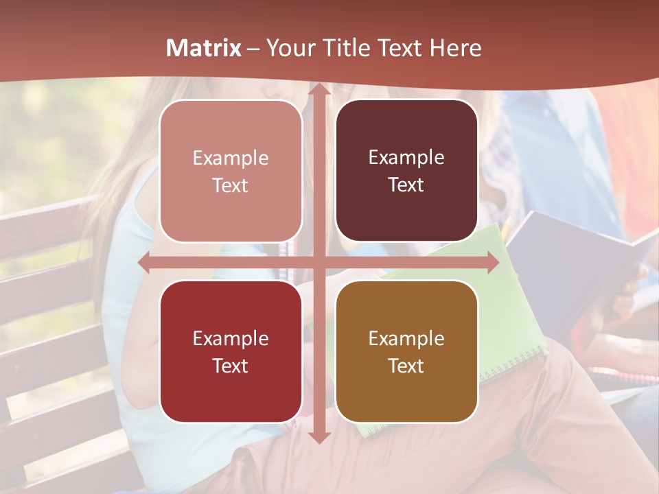 Friend Female Education PowerPoint Template