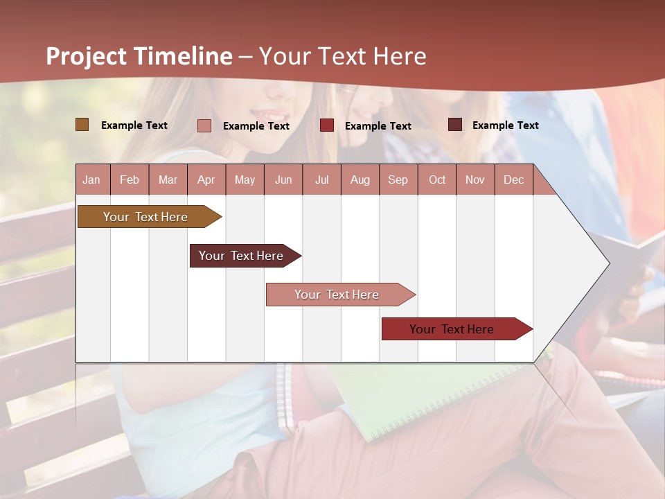 Friend Female Education PowerPoint Template