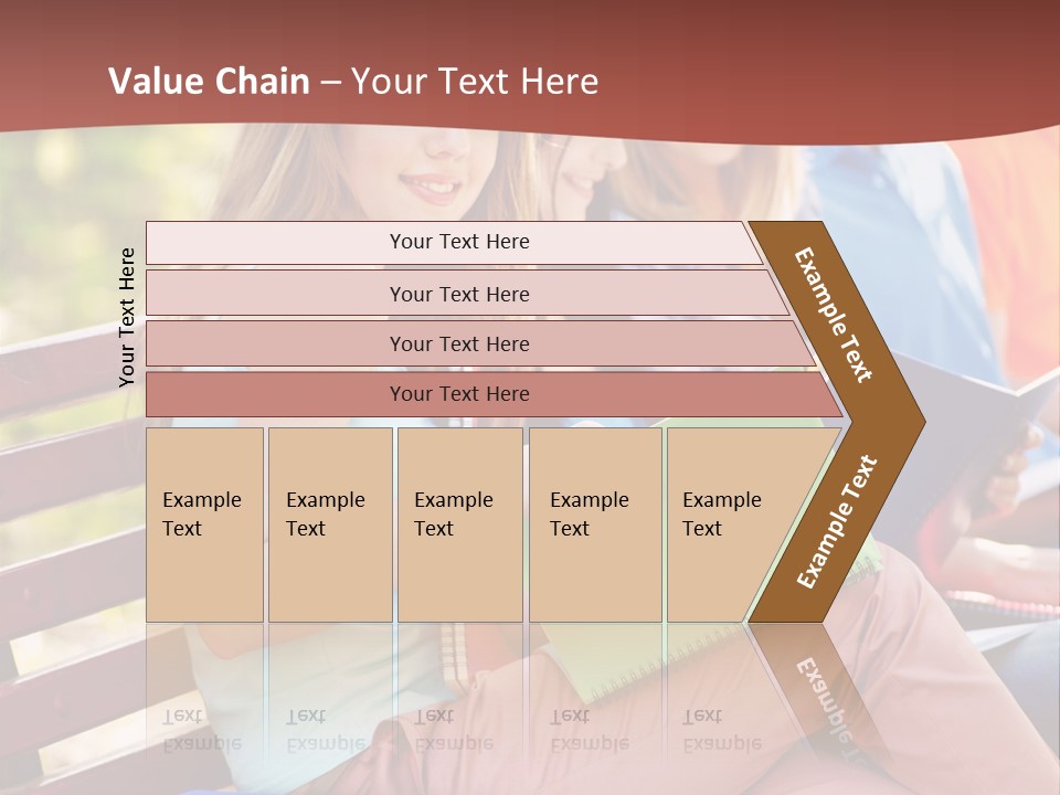 Friend Female Education PowerPoint Template