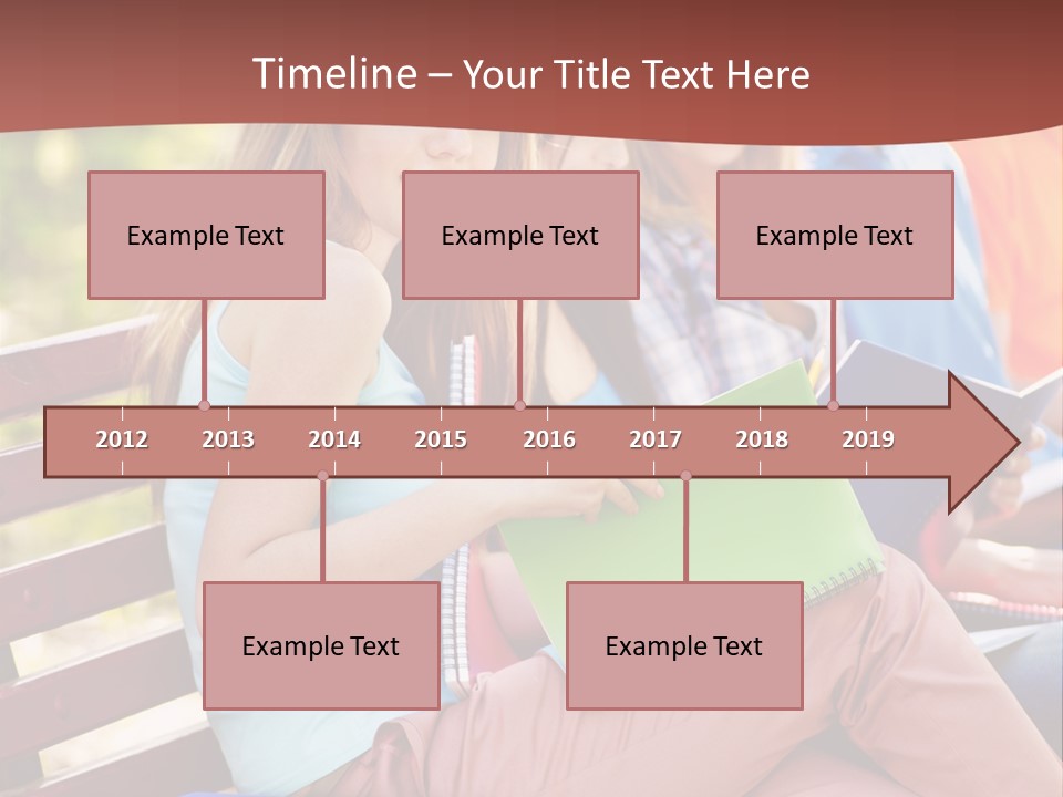 Friend Female Education PowerPoint Template