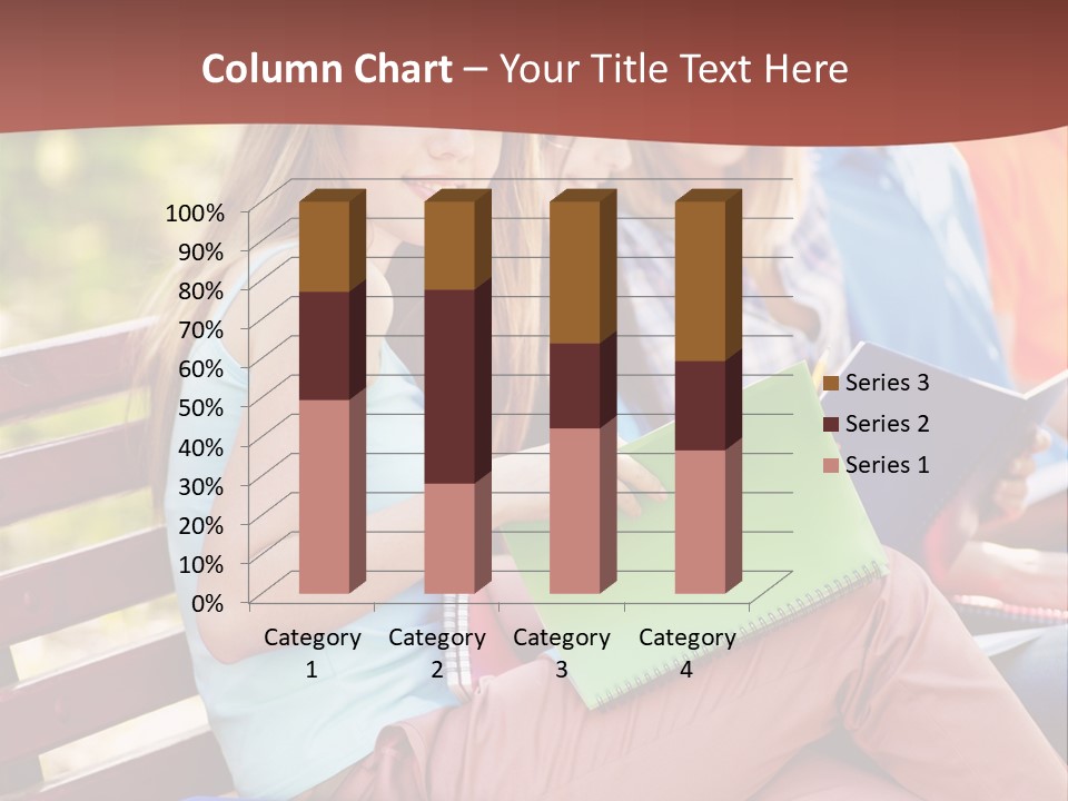 Friend Female Education PowerPoint Template