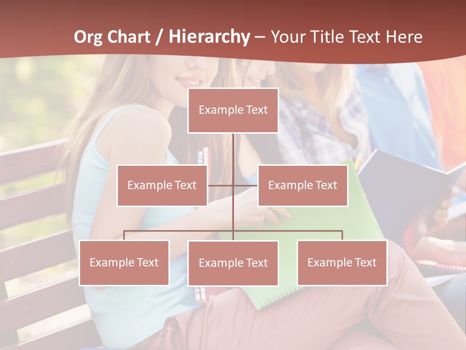 Friend Female Education PowerPoint Template