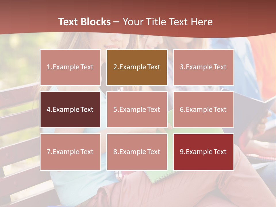 Friend Female Education PowerPoint Template