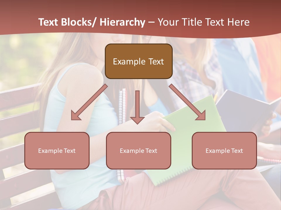 Friend Female Education PowerPoint Template