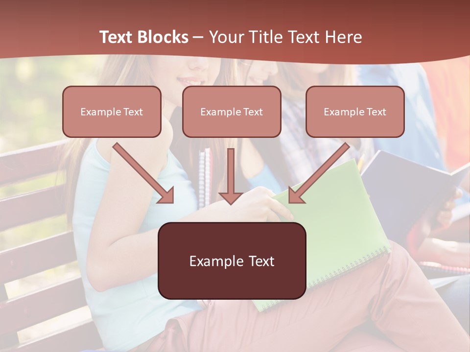 Friend Female Education PowerPoint Template