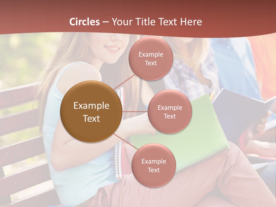 Friend Female Education PowerPoint Template