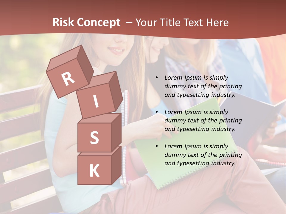 Friend Female Education PowerPoint Template