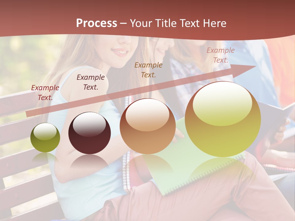 Friend Female Education PowerPoint Template