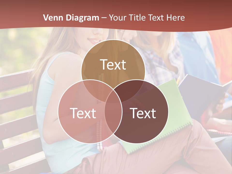 Friend Female Education PowerPoint Template