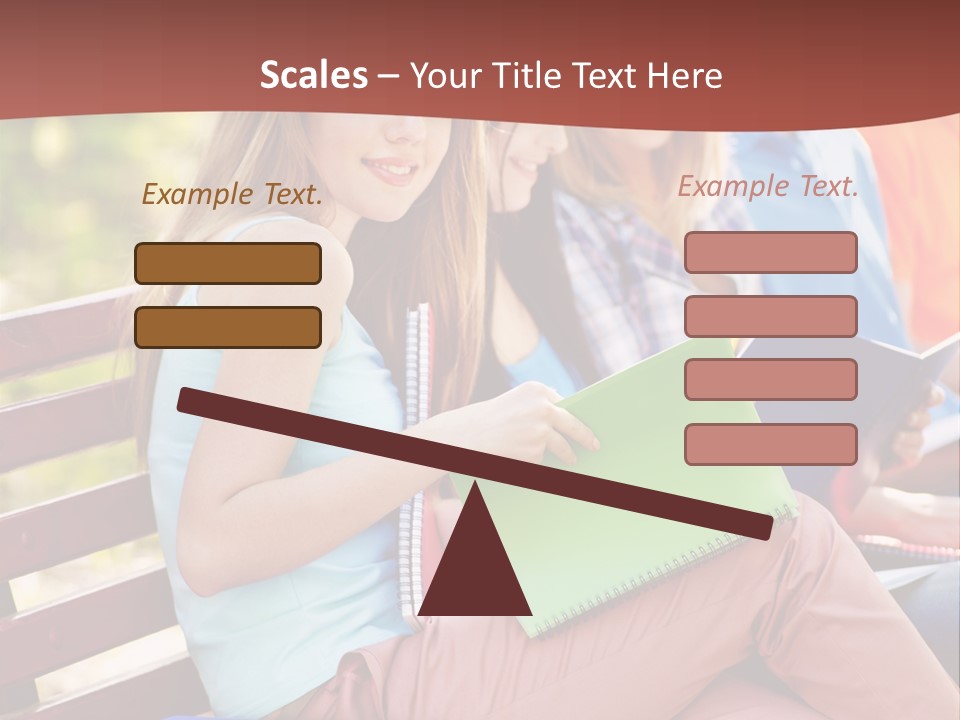 Friend Female Education PowerPoint Template