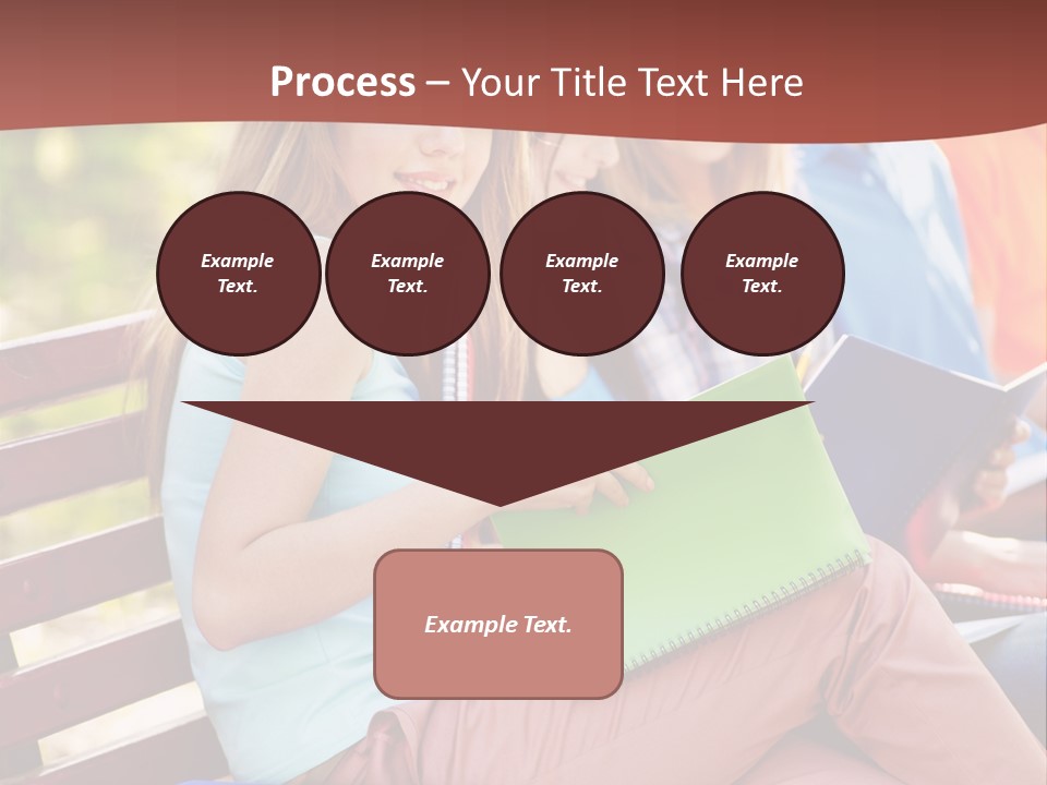 Friend Female Education PowerPoint Template