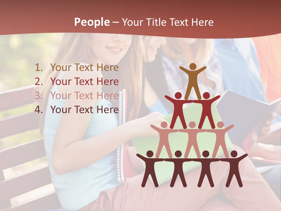 Friend Female Education PowerPoint Template