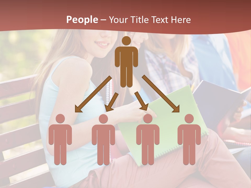 Friend Female Education PowerPoint Template