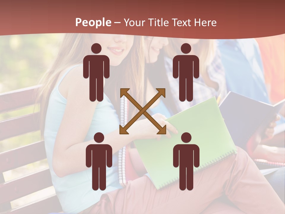 Friend Female Education PowerPoint Template