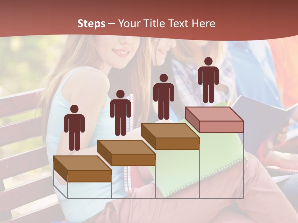 Friend Female Education PowerPoint Template