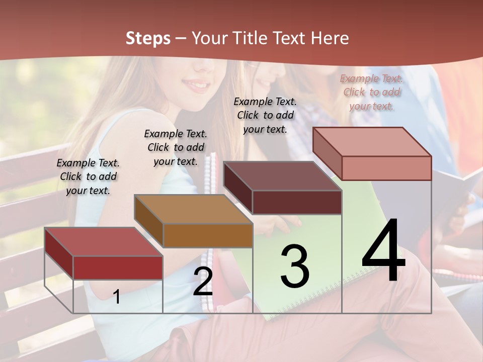 Friend Female Education PowerPoint Template