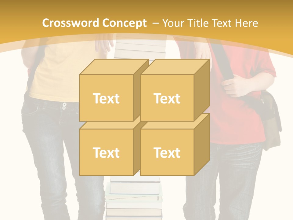 Student Teenage Person PowerPoint Template