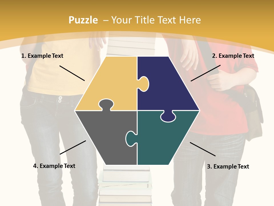 Student Teenage Person PowerPoint Template