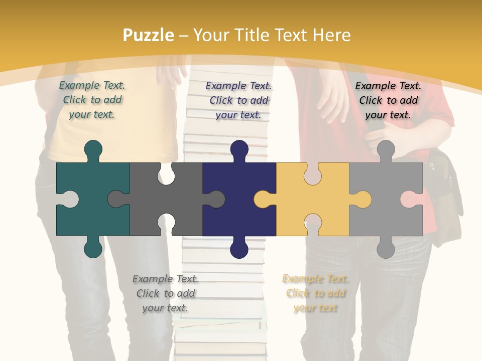 Student Teenage Person PowerPoint Template