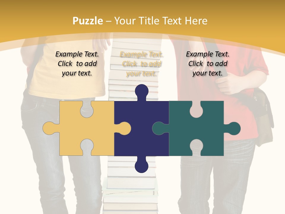 Student Teenage Person PowerPoint Template