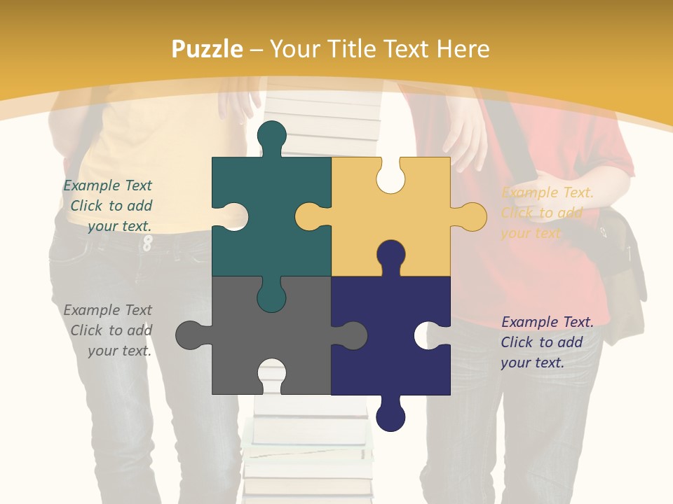 Student Teenage Person PowerPoint Template