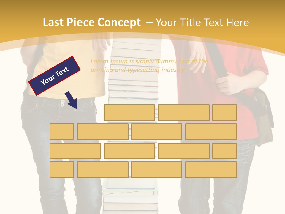 Student Teenage Person PowerPoint Template
