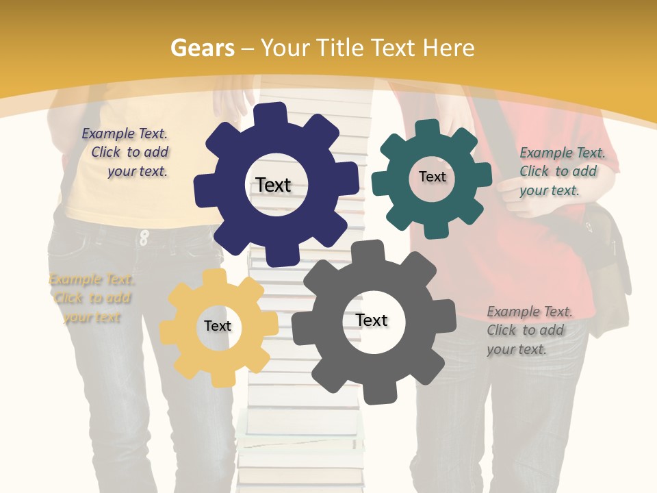 Student Teenage Person PowerPoint Template