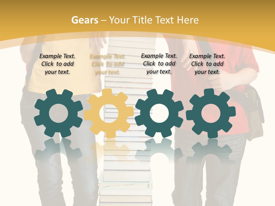 Student Teenage Person PowerPoint Template