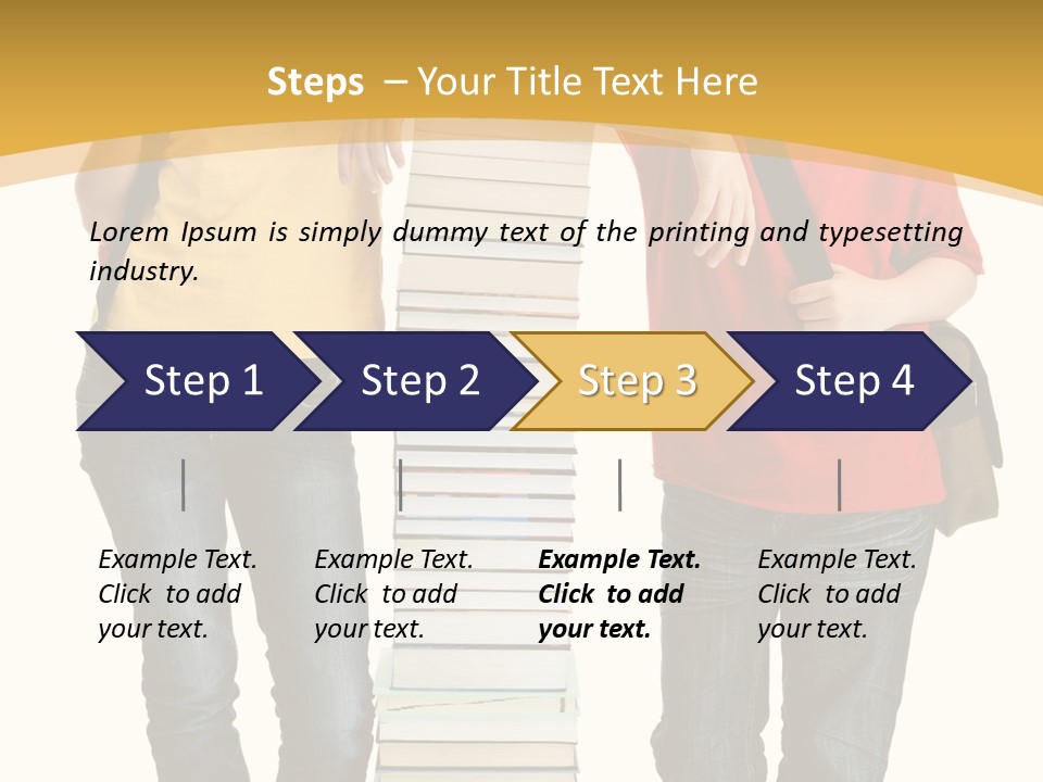 Student Teenage Person PowerPoint Template