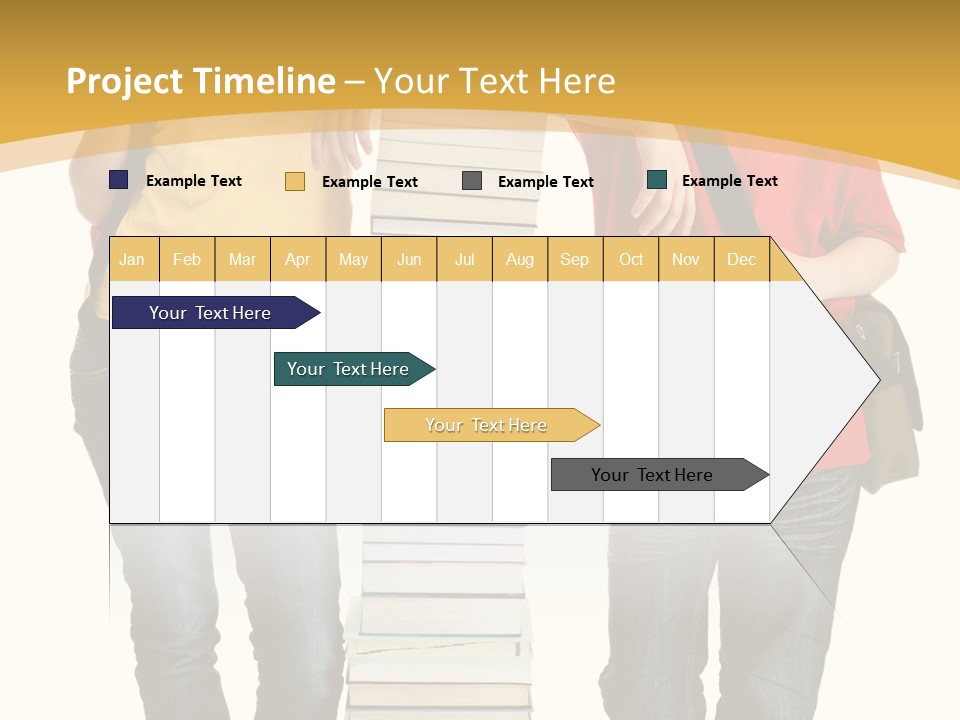 Student Teenage Person PowerPoint Template